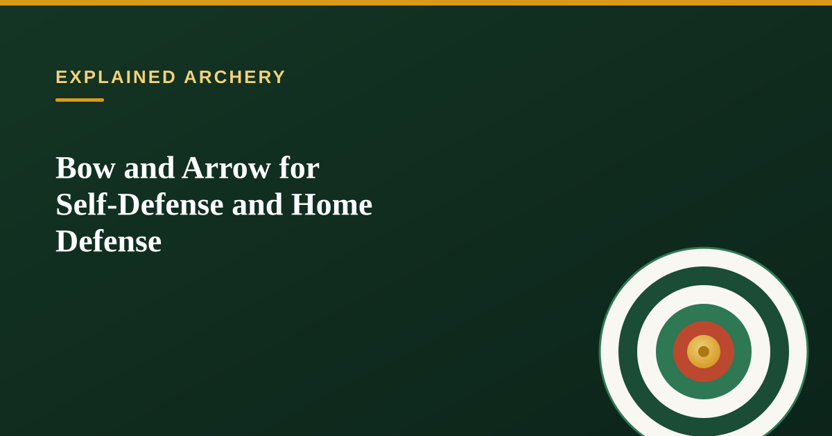 Is a Bow Practical for Self Defense? Pros, Cons, and Expert Tips