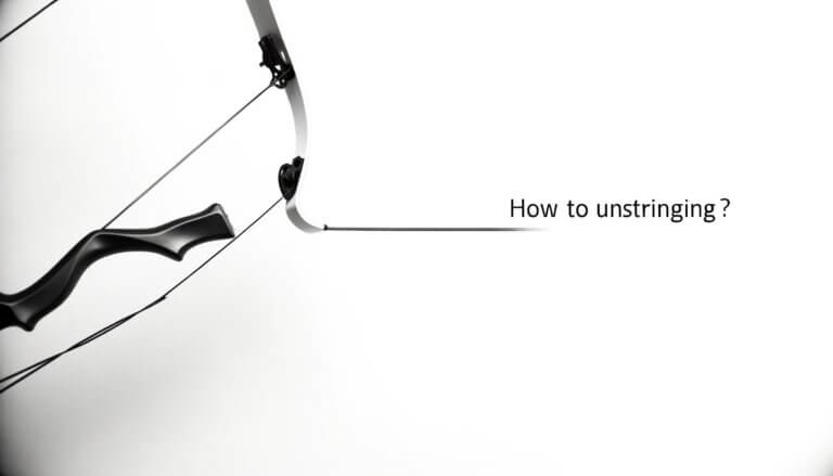 How To Unstring A Recurve Bow