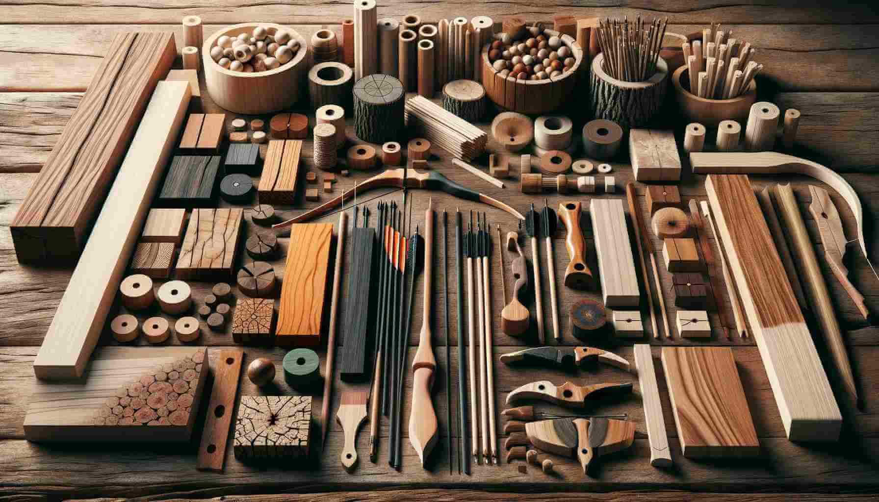 Best Wood for Bow Making » Archery Explained